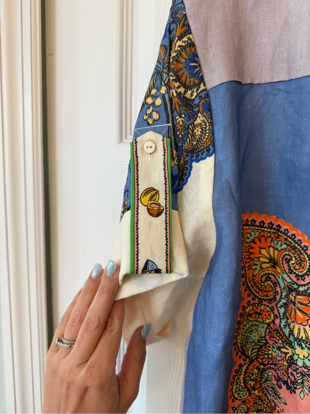 ALÉMAIS
Linen Printed Top trippy tropic - Picture 9 of 11